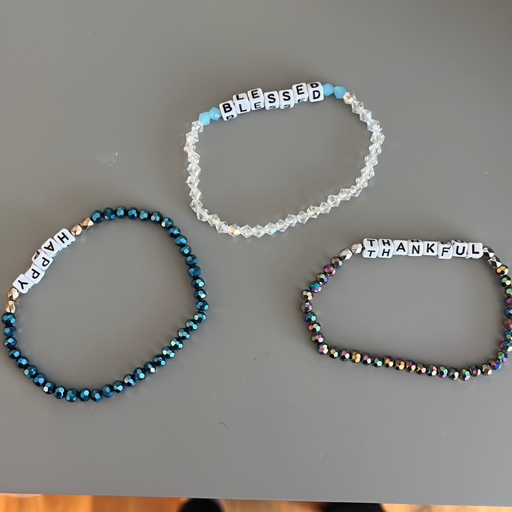 Inspirational bracelets